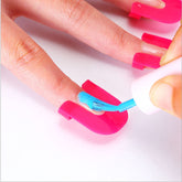 Gradient Nail Art Protective Folder for Manicure