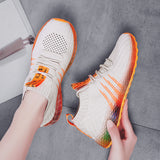 Women’s Woven Mesh Sports Shoes Breathable Lightweight