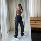 Women’s Casual High Waist Loose Jeans