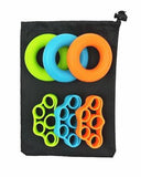 3-Level Finger Stretcher Resistance Bands for Hand & Grip Strength Training
