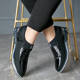 Men’s Large Size Casual Leather Shoes