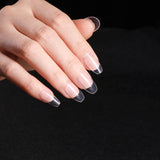 Transparent Nail Patch Stickers for Hands and Feet