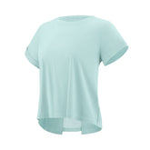 Sports T-shirt Women Gym Running Training Blouse