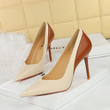 Women’s Retro Stiletto High Heel Pumps