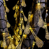 LED Water Drop String Lights – USB Outdoor Decorative Lighting Chain
