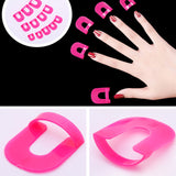 Gradient Nail Art Protective Folder for Manicure
