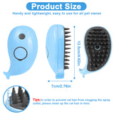 Steam Cat Grooming Brush for Shedding & Massage