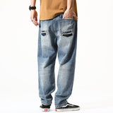 American Retro Ripped Jeans for Boys