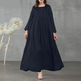 Women’s Long Sleeve Bodycon & Loose Dress Stylish Vestido