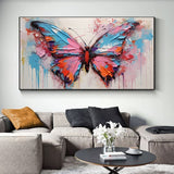 Large Abstract Handmade Canvas Art
