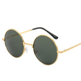 Men’s Retro Round Frame Sunglasses