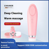 Warm Sensation Electric Facial Cleanser for Deep Pore Cleaning