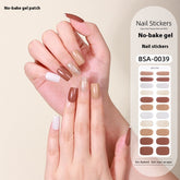 No-Bake Gel Nail Stickers Christmas European Style