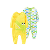 Cartoon Embroidered Baby Jumpsuit
