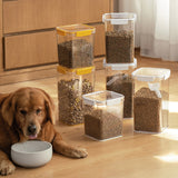 Pet Food Sealed Storage Bucket for Dog & Cat Food