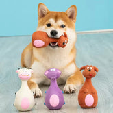 Cute Latex Dog Chew Toys with Squeaker