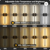 2-Pack Modern LED Wall Sconces