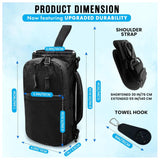 Mens Multifunctional Sports Messenger Bag