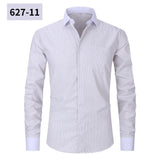 Men's Striped Summer Fashion Plus Size Shirt