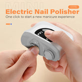 Electric Nail Clipper with LED Light & Grinder