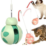 Interactive Cat Toy for Slow Feeding & Fun Food Dispensing