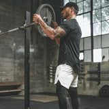 Men’s Plain Gym Fitness T Shirt Custom Sports Wear