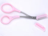 Eyebrow Scissors with Comb Precision Trimming Tool