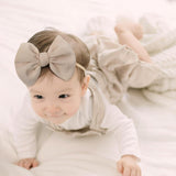 Baby Girls Nylon Bow Headband