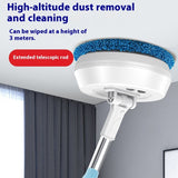 Window Cleaning Robot with Telescopic Rod