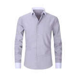 Men's Striped Summer Fashion Plus Size Shirt