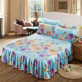 Bilateral Bed Skirt Bedspread – Elegant Simmons Bed Cover Set
