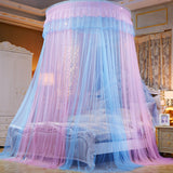 Dreamy Bed Curtain Canopy – Elegant Bedroom Bed Veil for Romantic Decor