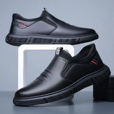 Men’s Black & White Walking Shoes