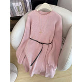 Women’s Winter French Retro Dress Full Outfit Set