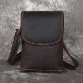 Men’s Leather Shoulder Crossbody Bag