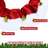 Christmas Dog Collar with Bells