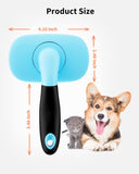 Pet Grooming Brush for Dogs & Cats – Shedding & Hair Removal Tool