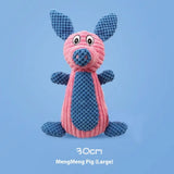 Plush Dog Toy with Noise for Teeth Grinding & Bite Resistance