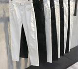 Men's Slim Fit Stretch Cropped Jeans