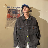 Men’s Vintage Loose Denim Jacket
