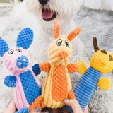 Plush Dog Toy with Noise for Teeth Grinding & Bite Resistance