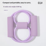 Yoga & Pilates Stretch Resistance Bands for Back and Upper Body Training