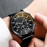 Men’s Mesh Strap Waterproof Fashion Watch