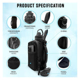 Mens Multifunctional Sports Messenger Bag