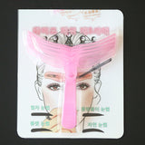 Reusable Eyebrow Guide Stencil for Perfect Brow Shaping