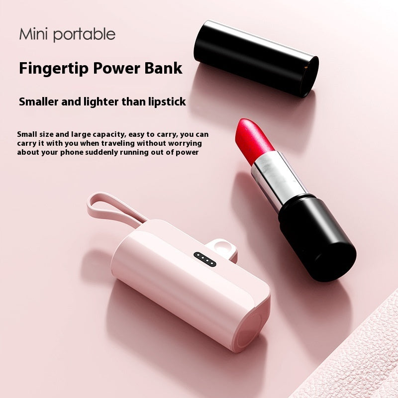Pocket Wireless Mini Capsule Power Bank