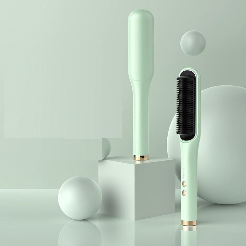 Anion Electric Hair Curler Comb & Straightener