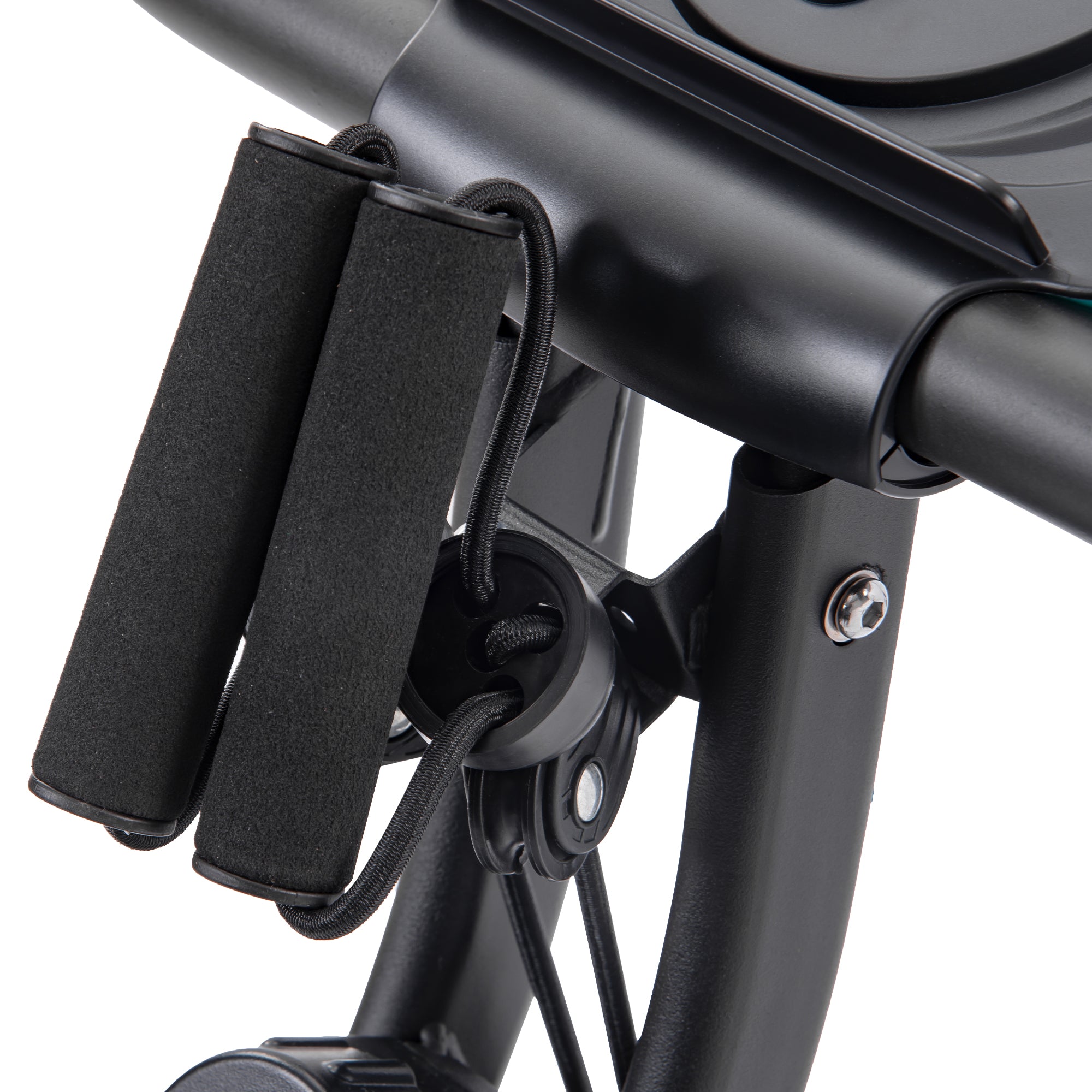 Folding Upright & Recumbent Exercise X-Bike with 16-Level Resistance, Arm Bands & Backrest