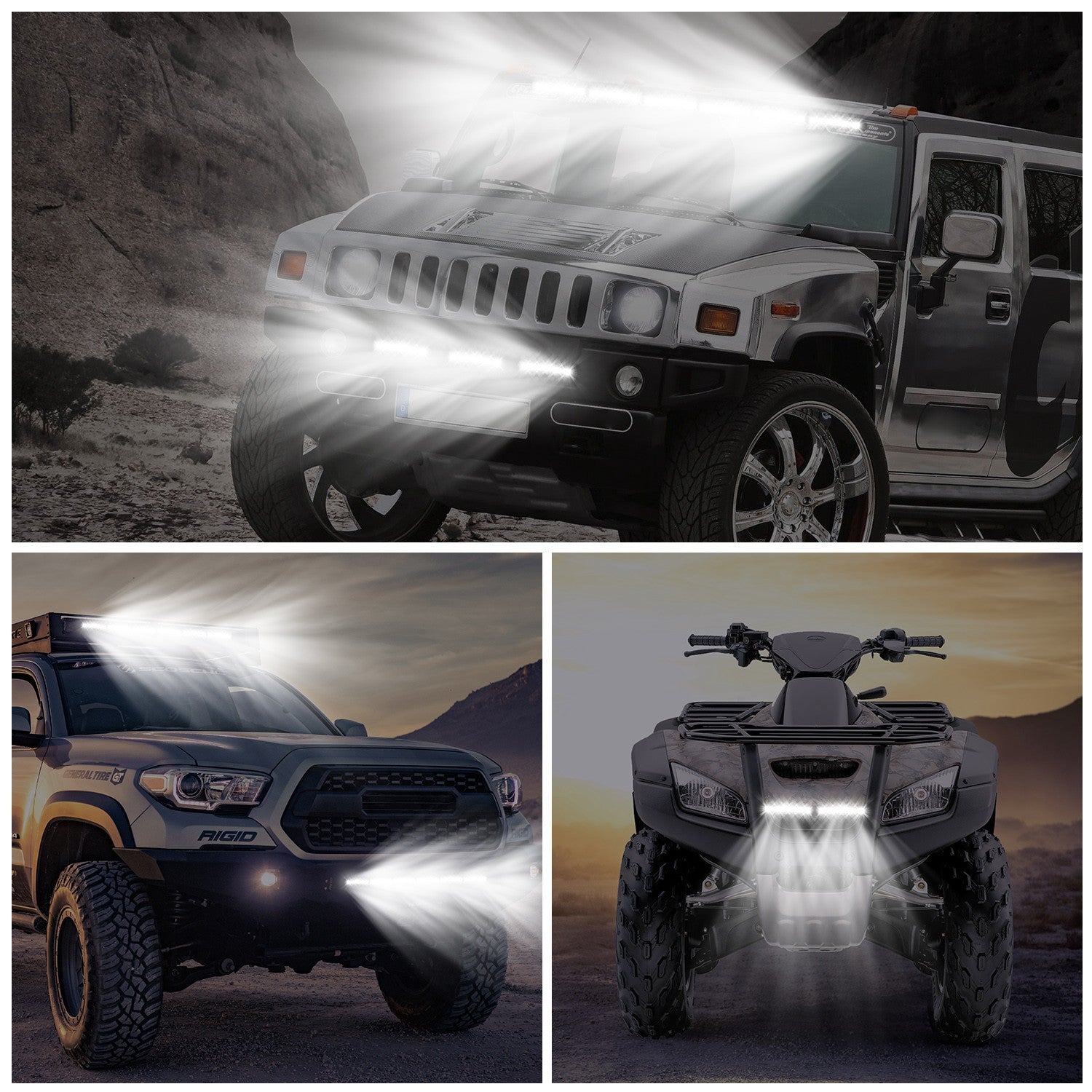 7" LED Light Bar