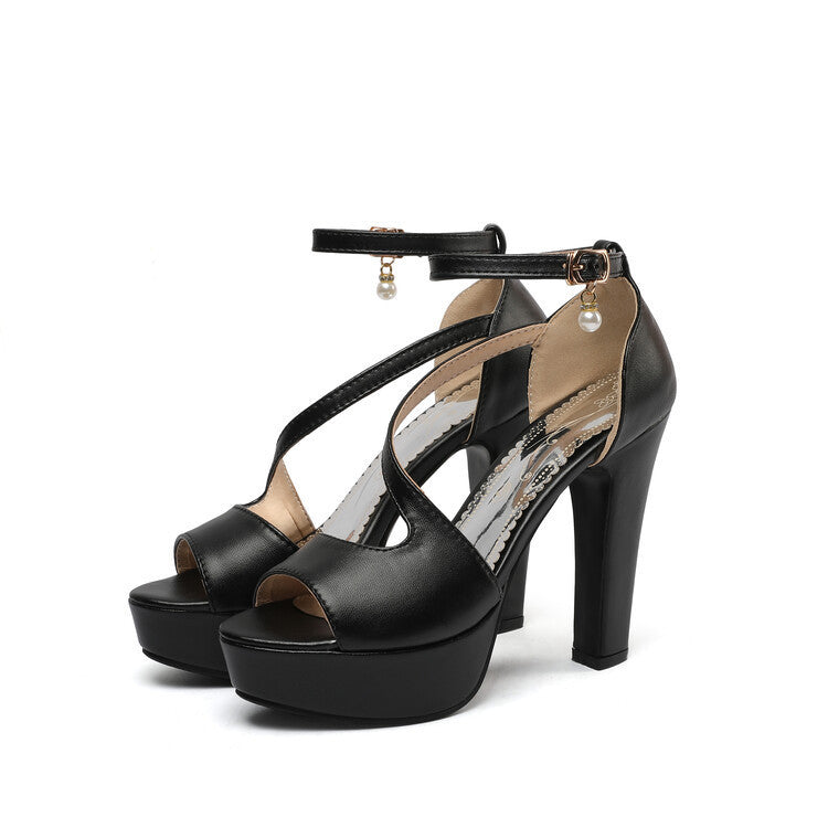 Women’s Roman Style Chunky Heel Sandals